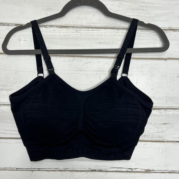 Kindred Bravey Sublime Nursing Pumping Bra Black Size XL - Picture 2 of 8